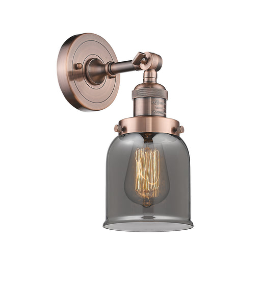 Innovations - 203-AC-G53 - One Light Wall Sconce - Franklin Restoration - Antique Copper