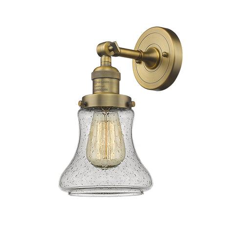 Innovations - 203-BB-G194 - One Light Wall Sconce - Franklin Restoration - Brushed Brass
