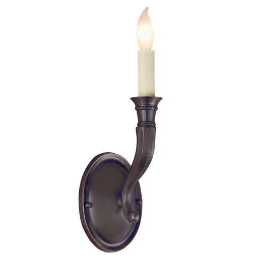 JVI Designs - 229-08 - One Light Wall Sconce - Traditional Brass - Oil Rubbed Bronze