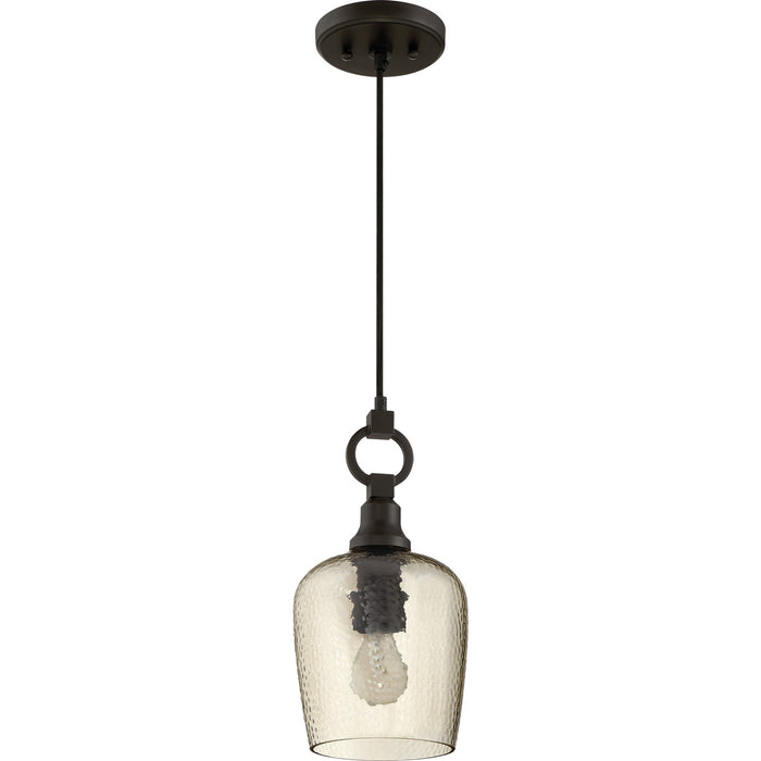 One Light Mini Pendant from the Kendrick collection in Western Bronze finish