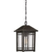 Quoizel - CPT1910PN - One Light Outdoor Hanging Lantern - Cedar Point - Palladian Bronze