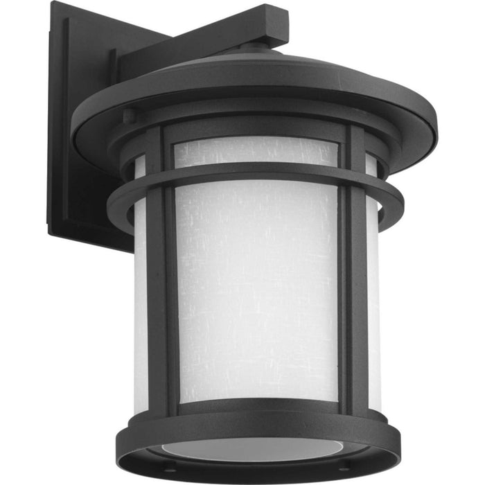One Light Wall Lantern from the Wish Led collection in Black finish