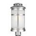 Generation Lighting - OL14307PBS - One Light Post Lantern - Newport - Painted Brushed Steel