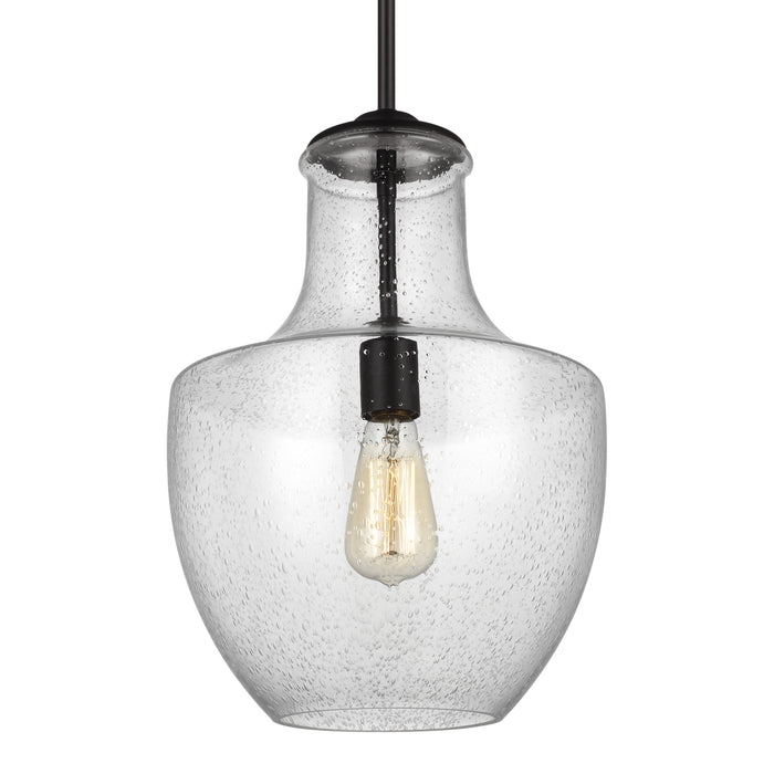 One Light Pendant from the Baylor collection in Oil Rubbed Bronze finish