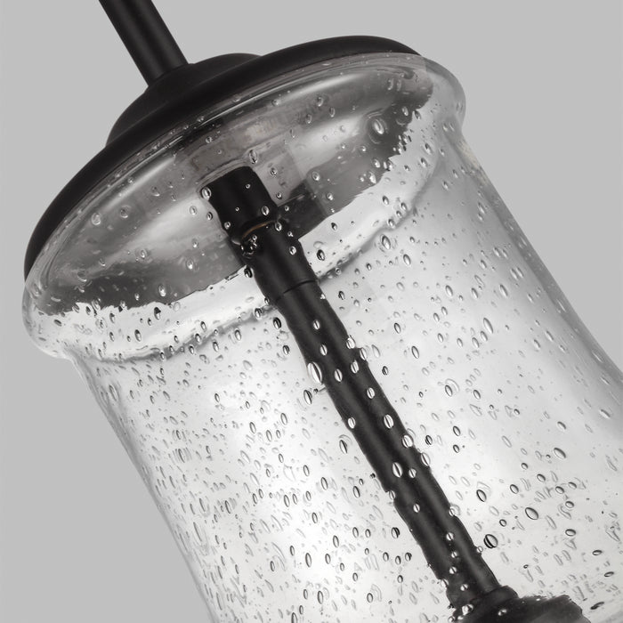 One Light Pendant from the Baylor collection in Oil Rubbed Bronze finish