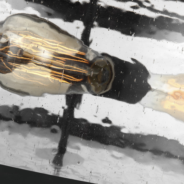 Three Light Semi-Flush Mount from the Harrow collection in Oil Rubbed Bronze finish