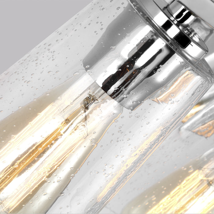 Three Light Vanity from the Mercer collection in Chrome finish