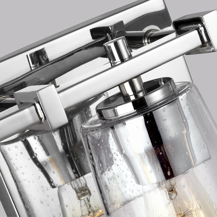 Three Light Vanity from the Mercer collection in Chrome finish