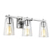 Generation Lighting - VS24303CH - Three Light Vanity - Mercer - Chrome