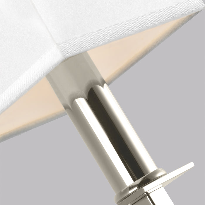 One Light Wall Sconce from the Quinn collection in Polished Nickel finish