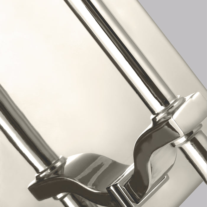 One Light Wall Sconce from the Hewitt collection in Polished Nickel finish