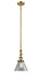 Innovations - 206-BB-G42 - One Light Mini Pendant - Franklin Restoration - Brushed Brass