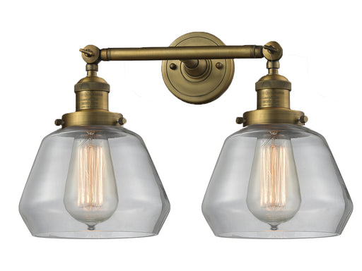 Innovations - 208-BB-G172 - Two Light Bath Vanity - Franklin Restoration - Brushed Brass