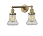 Innovations - 208-BB-G194 - Two Light Bath Vanity - Franklin Restoration - Brushed Brass