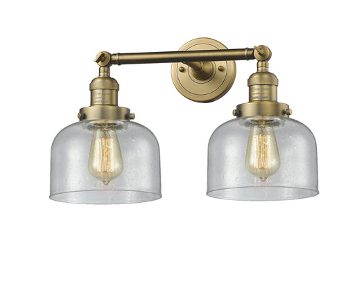 Innovations - 208-BB-G74 - Two Light Bath Vanity - Franklin Restoration - Brushed Brass