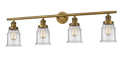 Innovations - 215-BB-G184 - Four Light Bath Vanity - Franklin Restoration - Brushed Brass