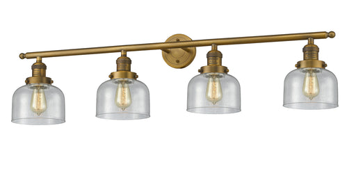 Innovations - 215-BB-G74 - Four Light Bath Vanity - Franklin Restoration - Brushed Brass