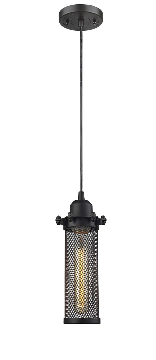 Innovations - 216-OB - One Light Mini Pendant - Quincy Hall - Oil Rubbed Bronze