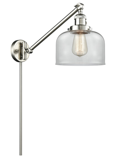 Innovations - 237-SN-G72 - One Light Swing Arm Lamp - Franklin Restoration - Brushed Satin Nickel