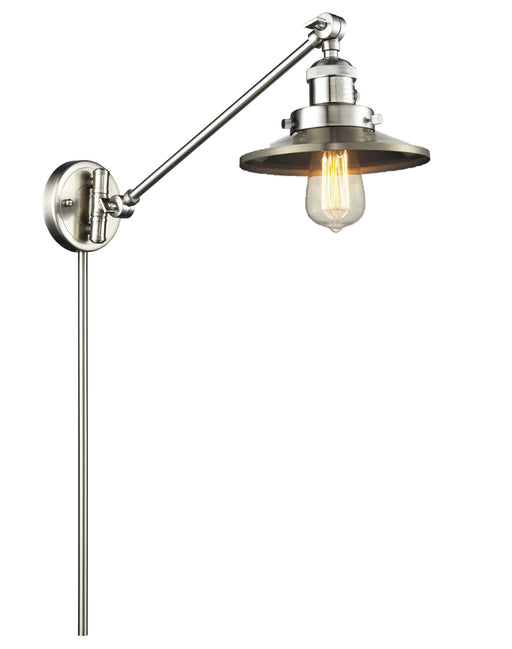 Innovations - 237-SN-M2 - One Light Swing Arm Lamp - Franklin Restoration - Brushed Satin Nickel
