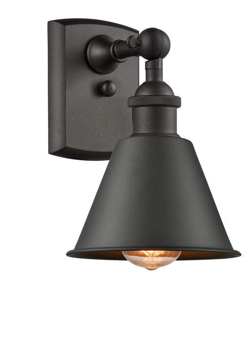 Innovations - 516-1W-OB-M8 - One Light Wall Sconce - Ballston - Oil Rubbed Bronze