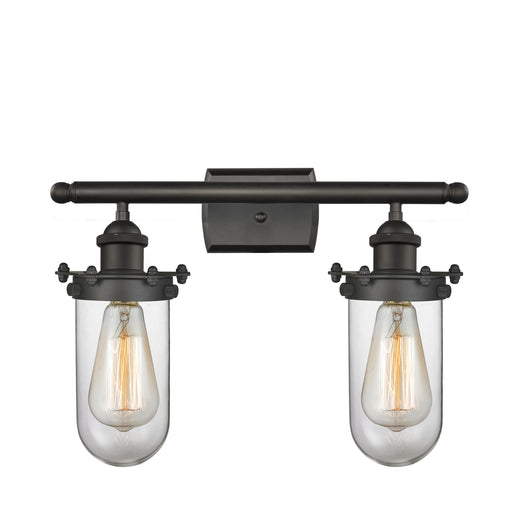 Innovations - 516-2W-OB-232CL - Two Light Bathroom Fixture - Kingsbury - Oil Rubbed Bronze
