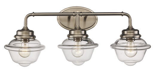 Trans Globe Imports - 21183 BN - Three Light Wall Sconce - Brushed Nickel
