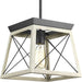 Progress Lighting - P500041-143 - One Light Mini Pendant - Briarwood - Graphite