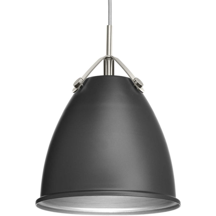 One Light Pendant from the Tre collection in Graphite finish