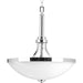 Progress Lighting - P500054-015 - Three Light Inverted Pendant - Topsail - Polished Chrome