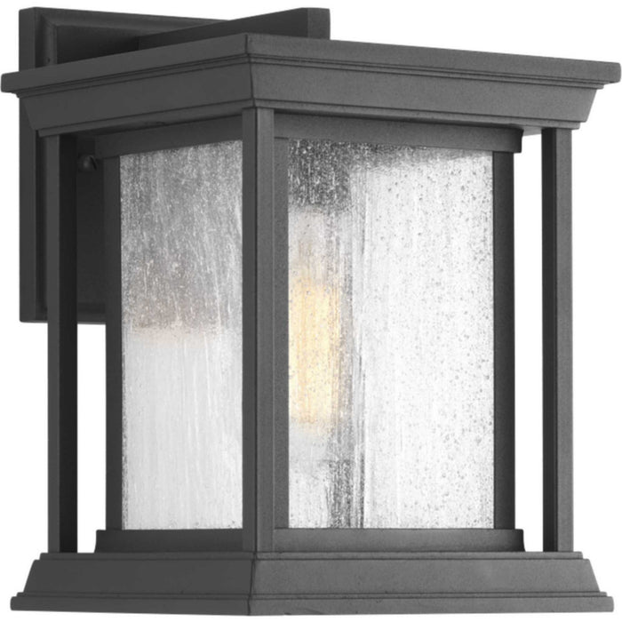 One Light Wall Lantern from the Endicott collection in Black finish