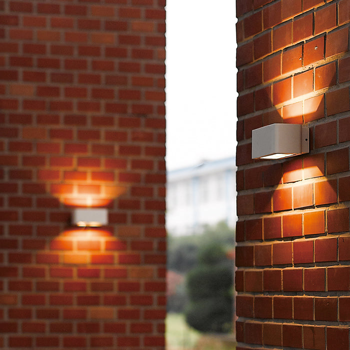 LED Outdoor Wall Mount from the Outdoor collection in Marine Grey finish