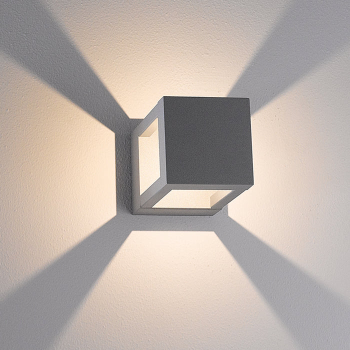 LED Outdoor Wall Mount from the Outdoor collection in Marine Grey finish