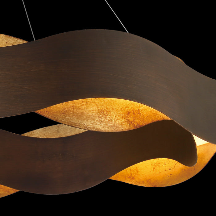LED Bathbar from the Vaughan collection in Bronze finish