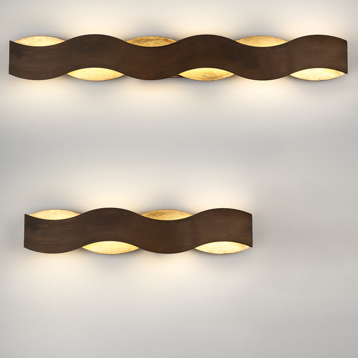 LED Bathbar from the Vaughan collection in Bronze finish