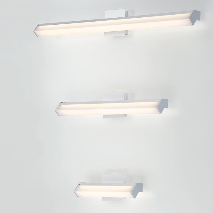 LED Wall Sconce from the Arco collection in Aluminum finish