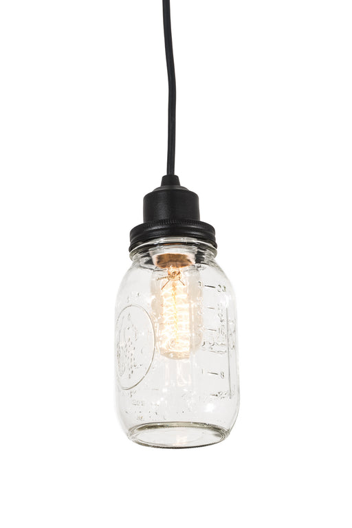 Meyda Tiffany - 176579 - One Light Pendant - Mason Jar - Stainless Steel