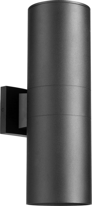 Quorum - 721-2-69 - Two Light Wall Mount - Cylinder - Noir