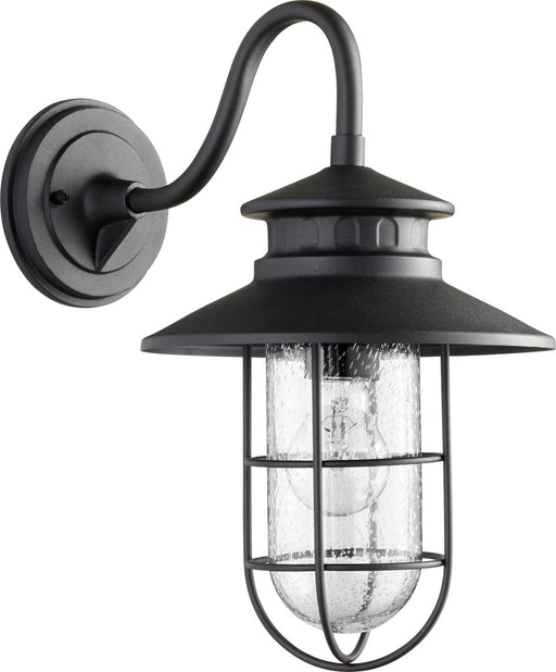 Quorum - 7697-69 - One Light Outdoor Lantern - Moriarty - Noir