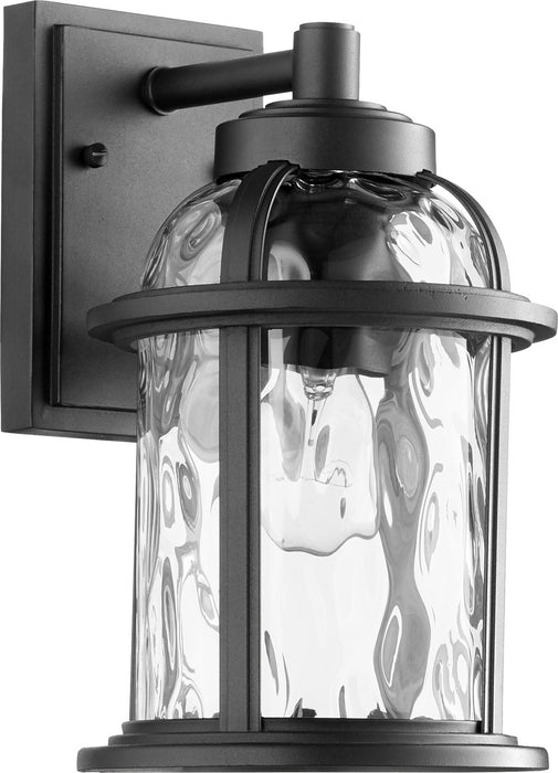 Quorum - 7760-69 - One Light Outdoor Lantern - Winston - Noir