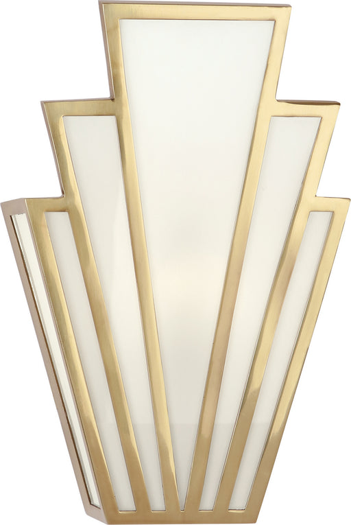 Robert Abbey - 228 - One Light Wall Sconce - Empire - Modern Brass