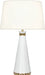 Robert Abbey - LY44X - One Light Table Lamp - Pearl - Lily Lacquered Paint/Modern Brass