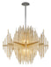 Corbett Lighting - 238-43 - LED Pendant - Theory - Gold Leaf W Polished Stainless