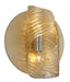 Corbett Lighting - 246-12 - Two Light Wall Sconce - Flaunt - Gold Leaf W Polished Stainless