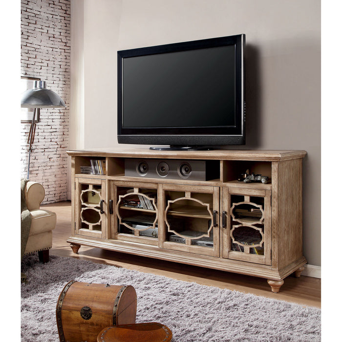 Entertainment Console from the Bohema collection in Soft Brown finish