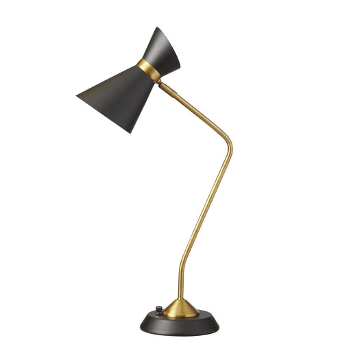 Dainolite Ltd - 1679T-BK-VB - One Light Table Lamp - Mid Century Modern - Vintage Bronze