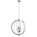 Dainolite Ltd - KAR-206C-PC - Six Light Chandelier - Karland - Polished Chrome