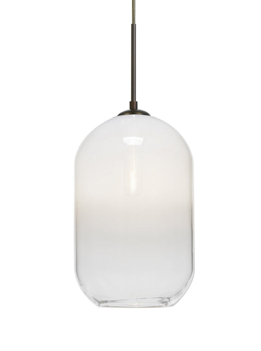 Besa - 1JT-OMEGA12WH-BR - One Light Pendant - Omega 12 - Bronze