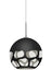Besa - 1JT-ROCKYBK-LED-SN - One Light Pendant - Rocky - Satin Nickel