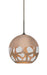 Besa - 1JT-ROCKYCP-LED-BR - One Light Pendant - Rocky - Bronze